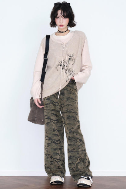 Gravity Patchwork Color Block Top