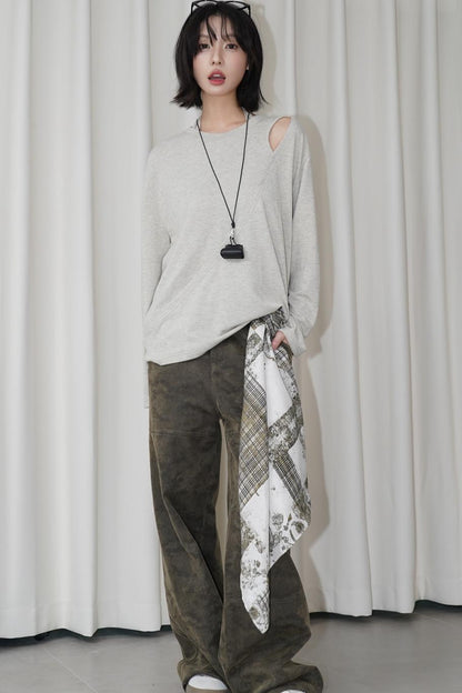 Gravity Square Silky Scarf