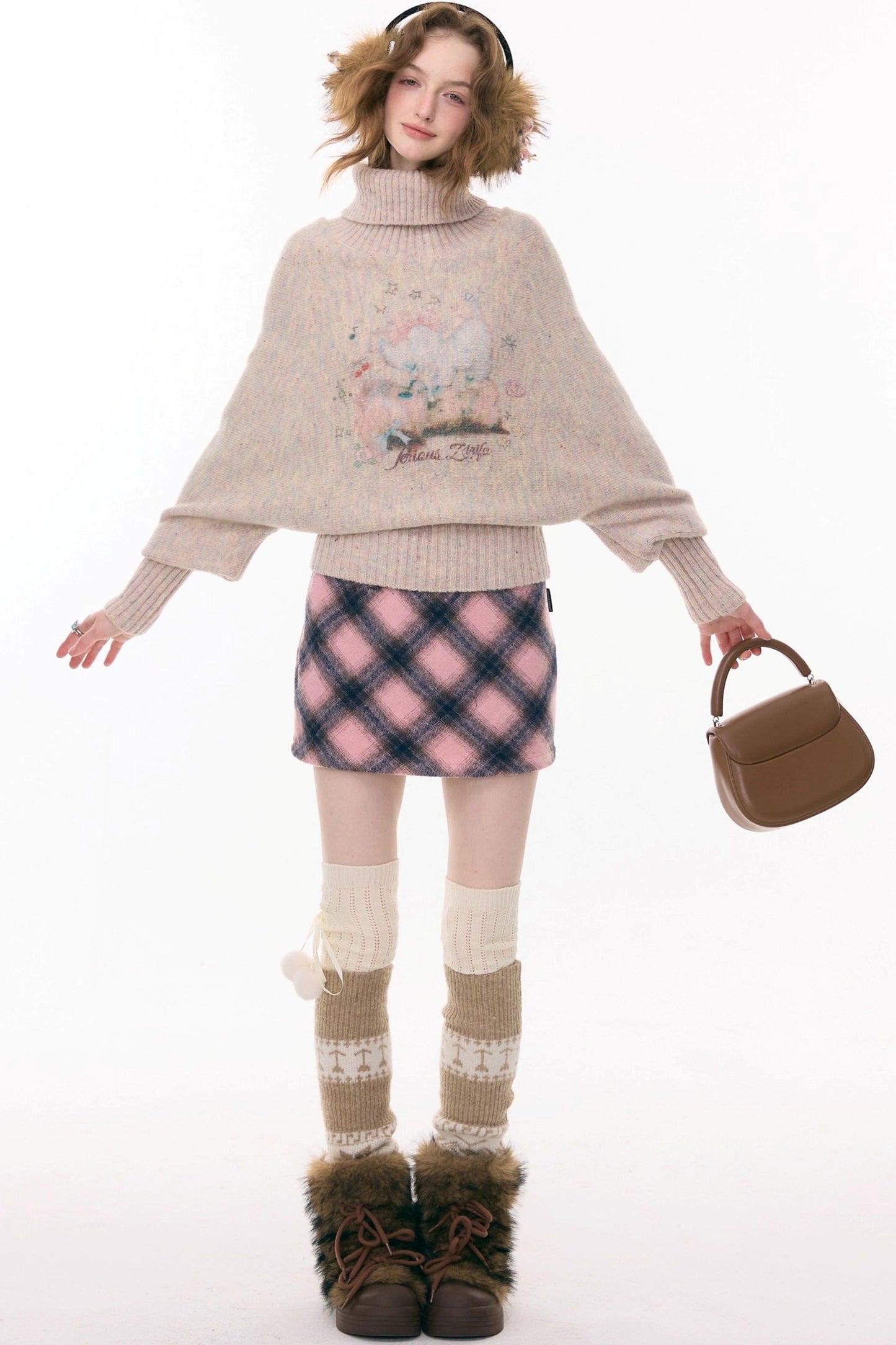 Misty Y2K Plaid Skirt