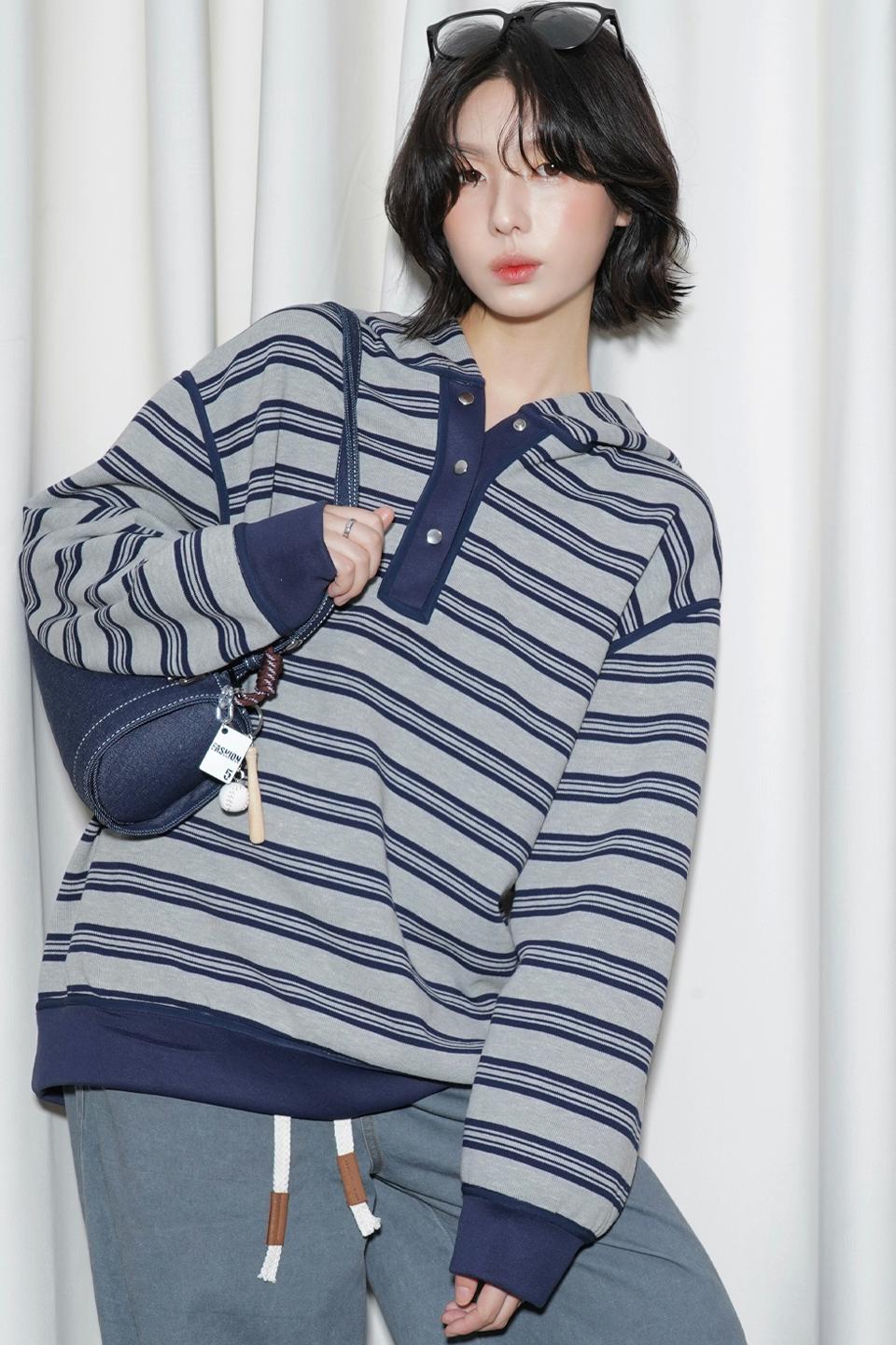 Hooded Pullover Casual Sweatshirt