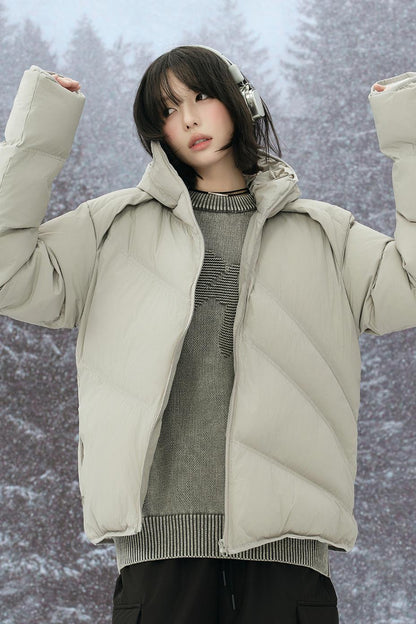 Casual Hooded Cotton Jacket