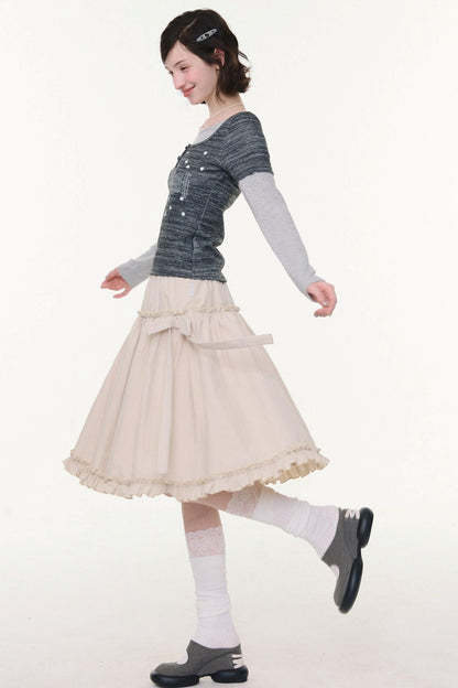 Starry Night Retro Top