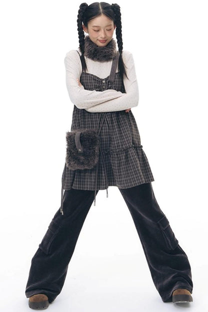 Fur Mini Crossbody Shoulder Bag