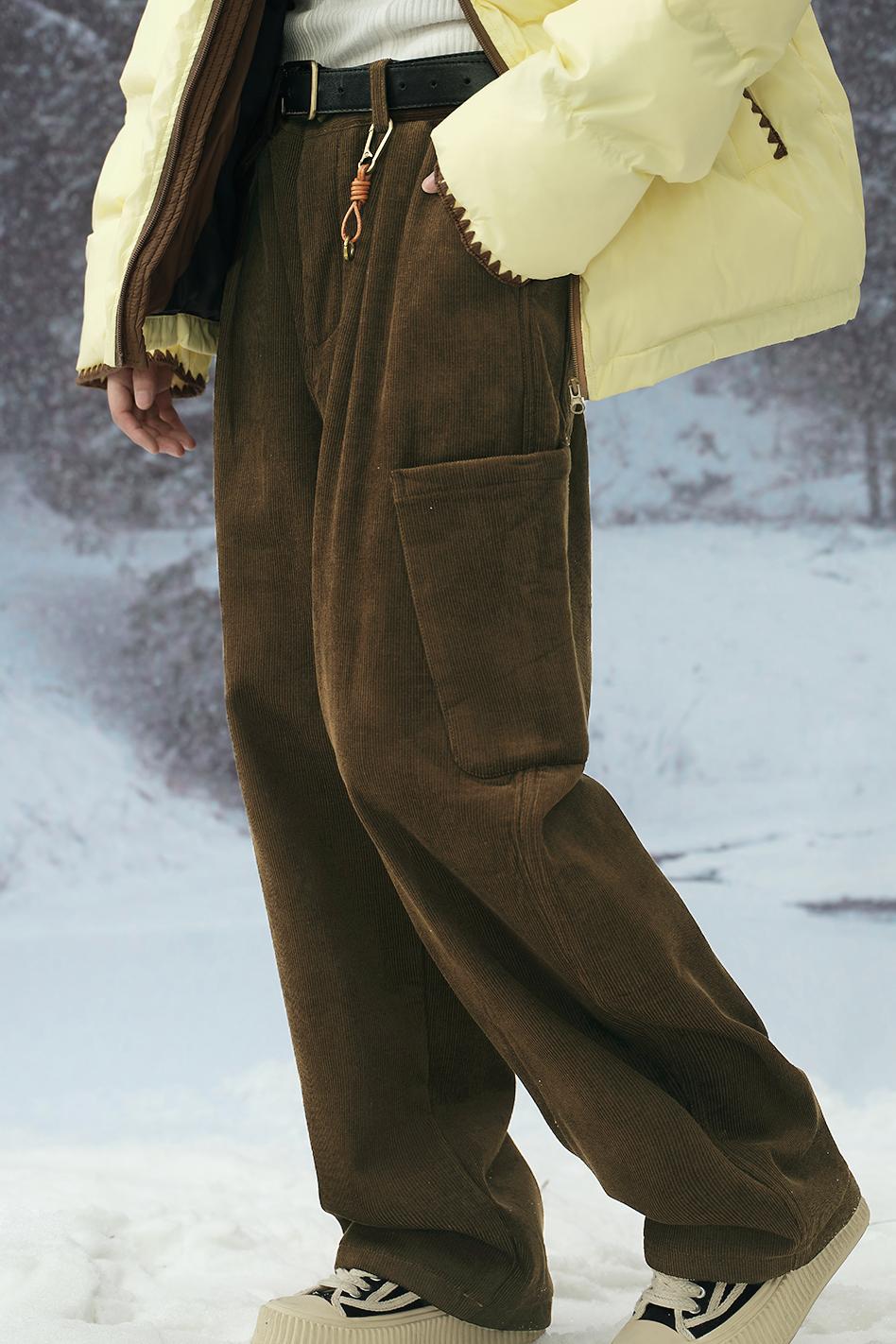 サイドポケットサーマルパンツ