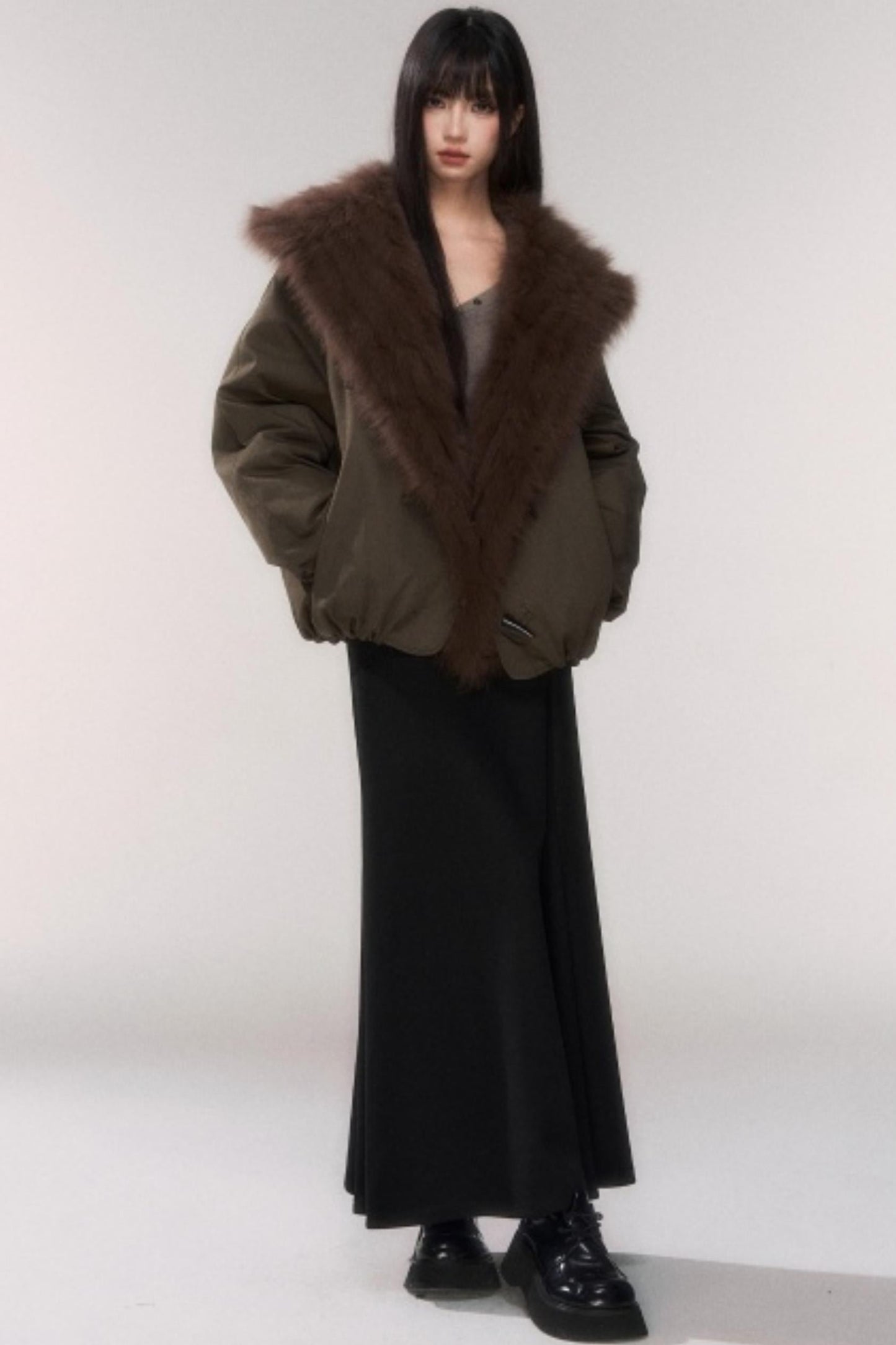 モードラインロングスカート