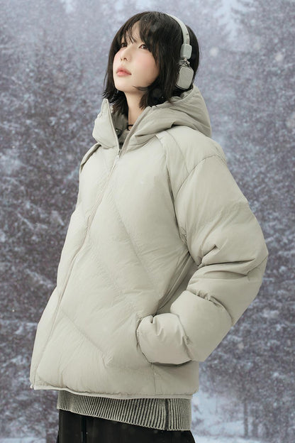 Casual Hooded Cotton Jacket