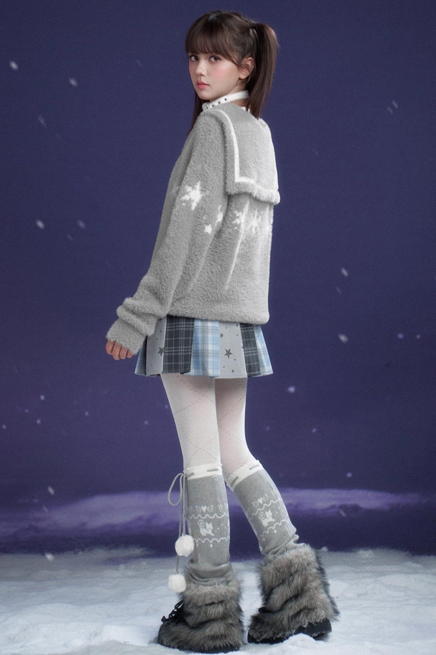 Sweet Letter Sailor Tops