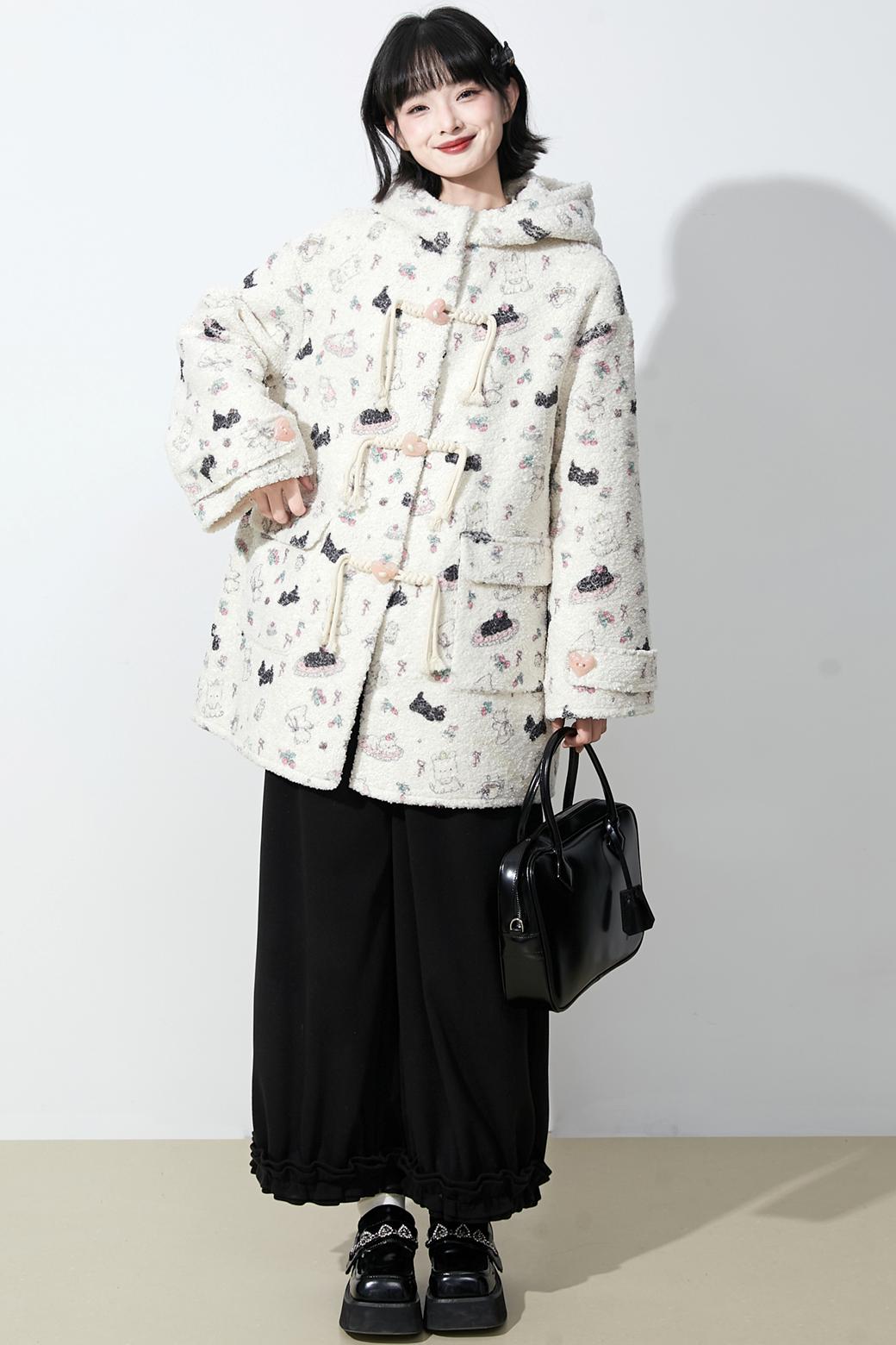 ヴィンテージラッフルウーレンパンツ