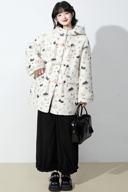 ヴィンテージラッフルウーレンパンツ