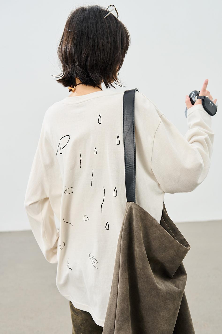 スムースロングスリーブトップ