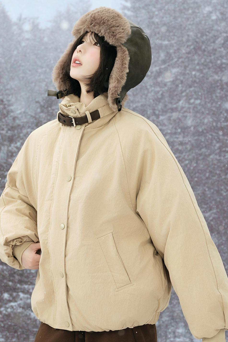 グラビティスタンドカラーレザージャケット