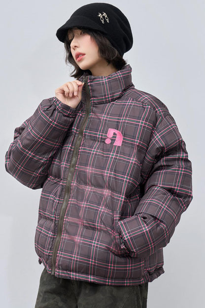 Stand Collar Cotton Puffer Jacket