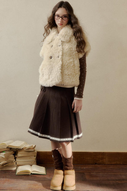 Retro Sweet Fur Half Jacket