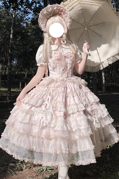 [Précommande] Robe de mariée Dreamy Doll + Coiffe