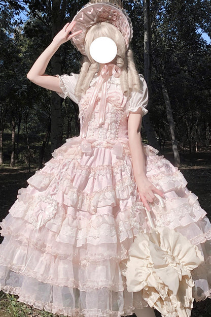 [Précommande] Robe de mariée Dreamy Doll + Coiffe
