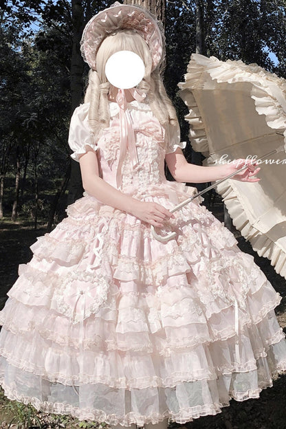 [Précommande] Robe de mariée Dreamy Doll + Coiffe
