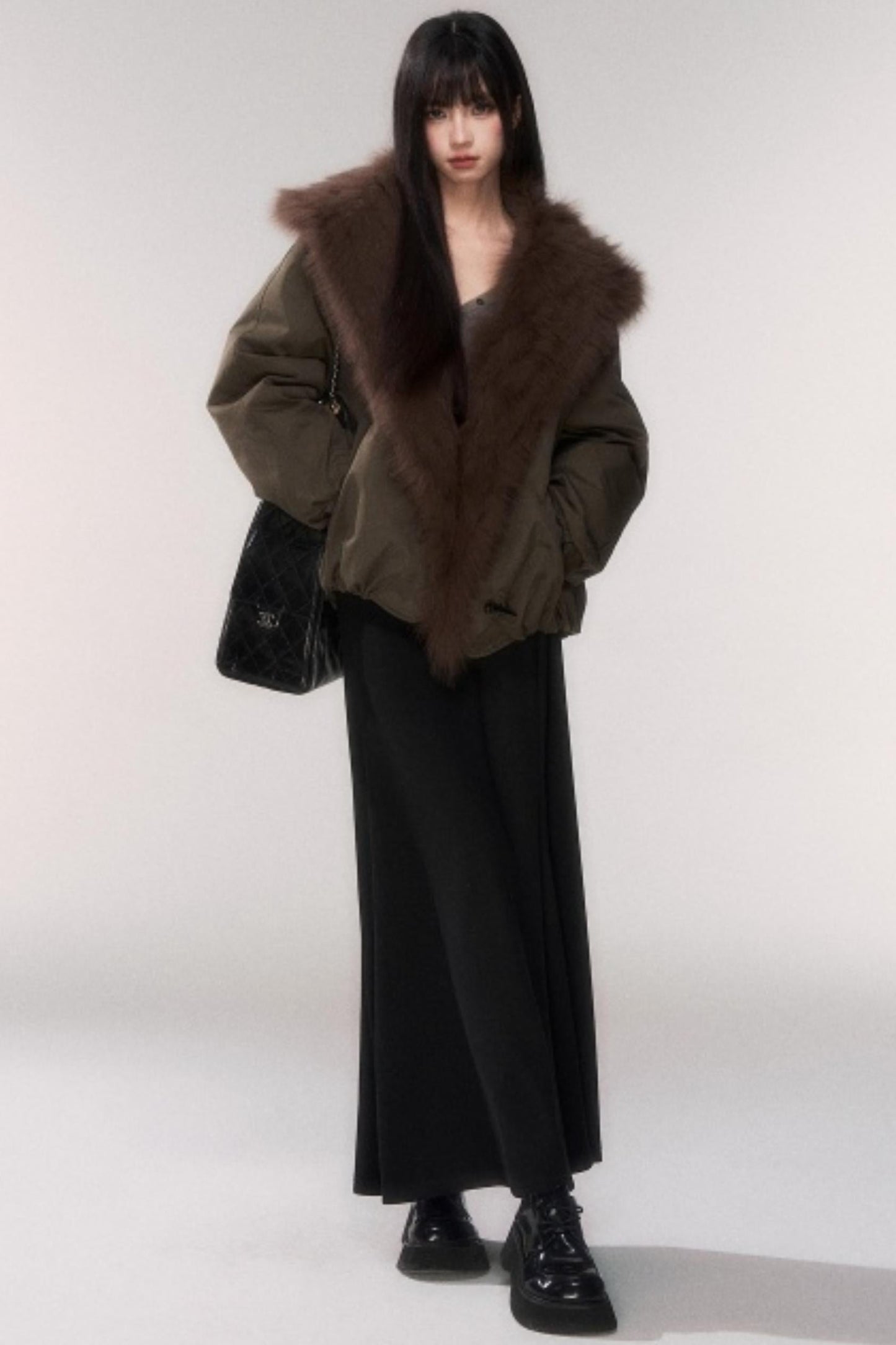 モードラインロングスカート