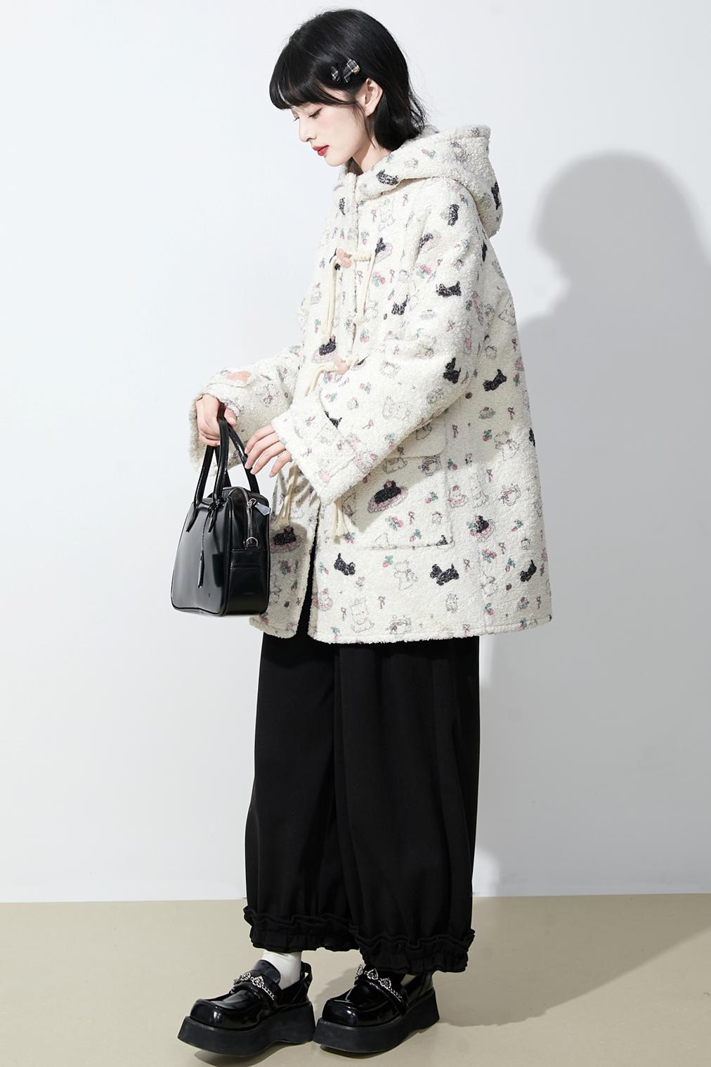 ヴィンテージラッフルウーレンパンツ