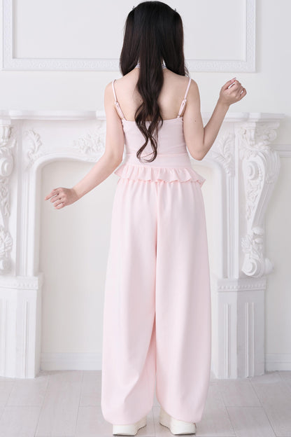 Sweat à capuche Subculture à dentelle + Caraco + Short + Pantalon long