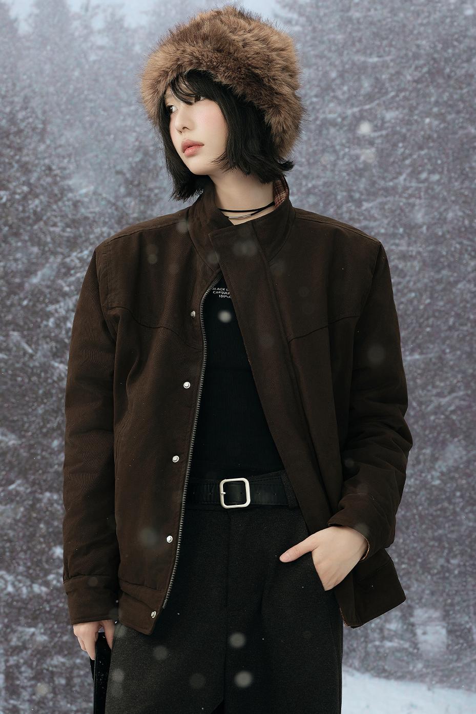 Imitation Rabbit Fur Jacket