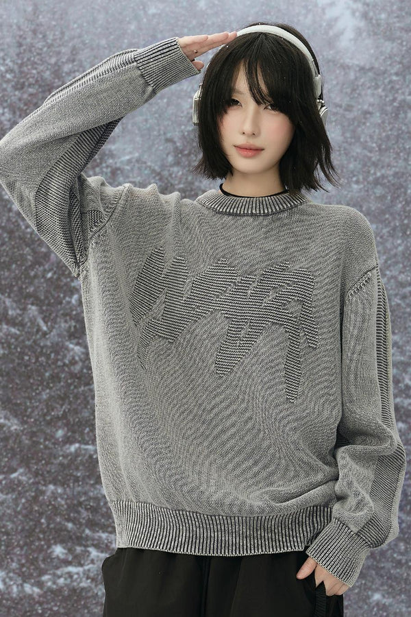 ミニマリストグラビティニットスウェット