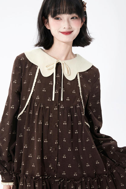 Cherry Pink Doll Color Dress