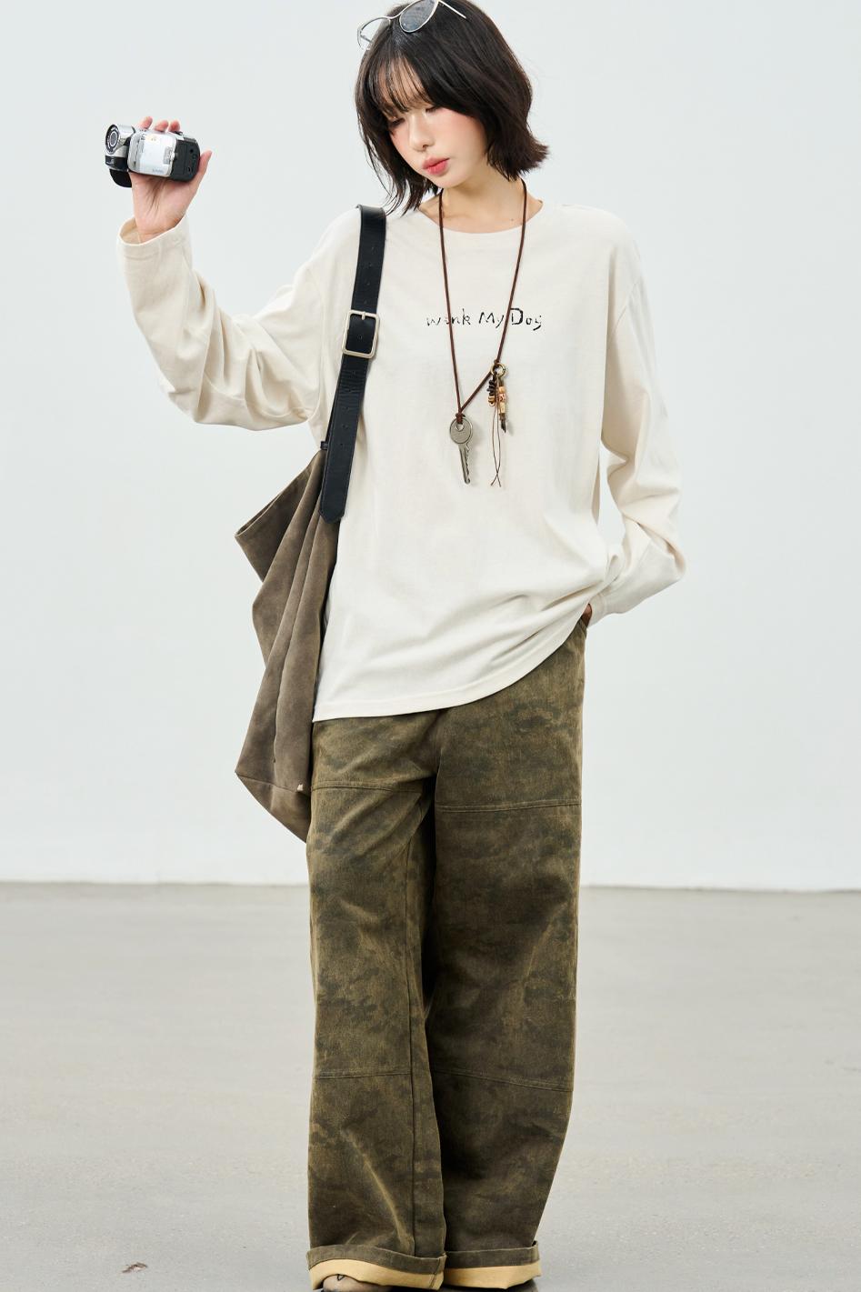 スムースロングスリーブトップ