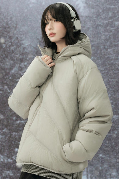 Casual Hooded Cotton Jacket