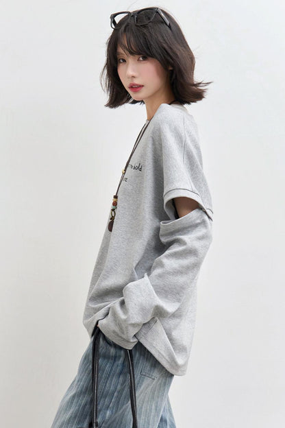 デタッチャブルスリーブトップス