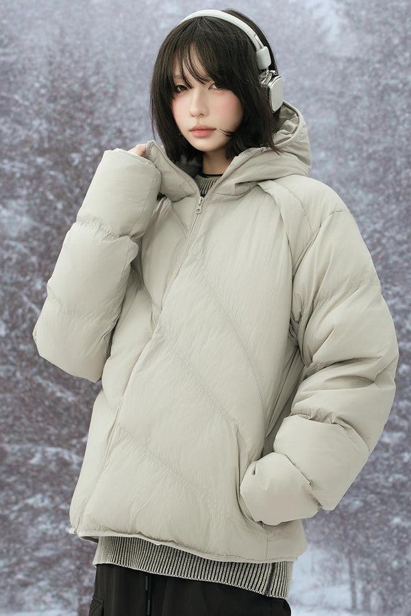 Casual Hooded Cotton Jacket