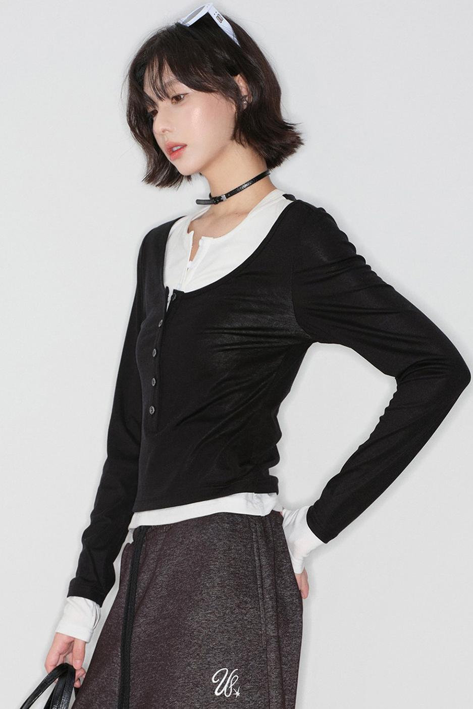 スリムテンセルトップス