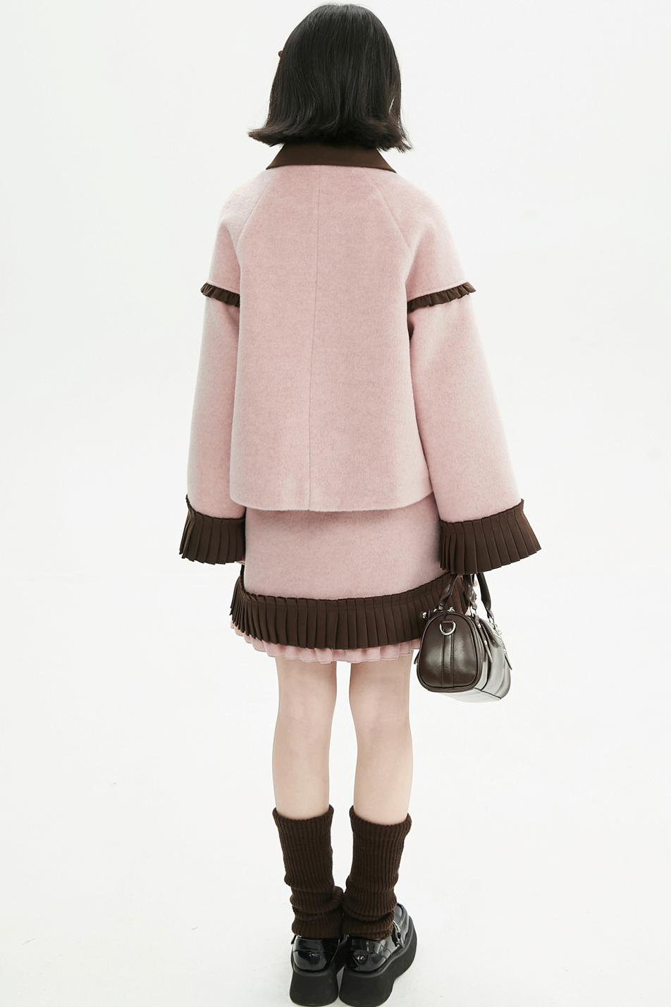 ピンクドールスタイルコートセットアップ