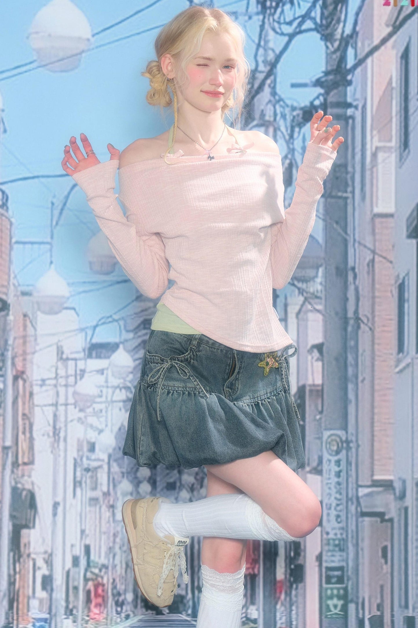 Gentle Prelude Halter Top