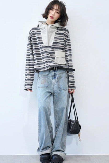 Gravity Patchwork Hooded Jacket