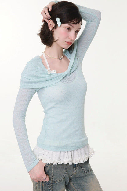 Soft Cloud Knit Top