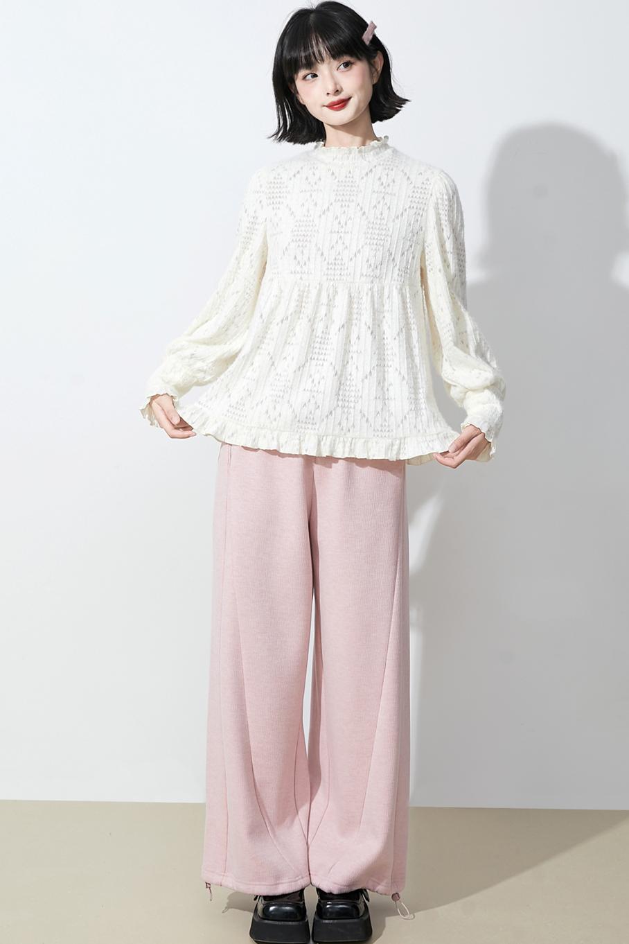 ソフトダイヤモンドニットトップ