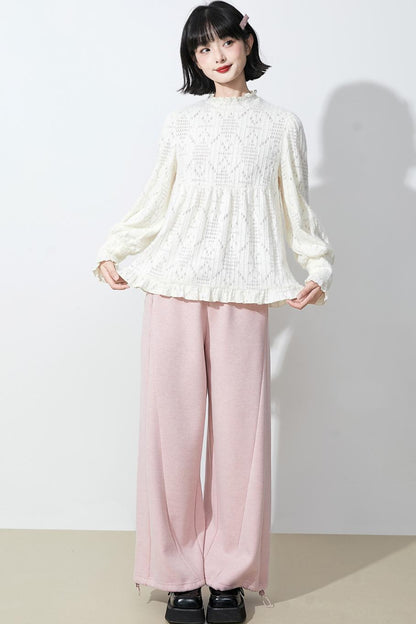 ソフトダイヤモンドニットトップ