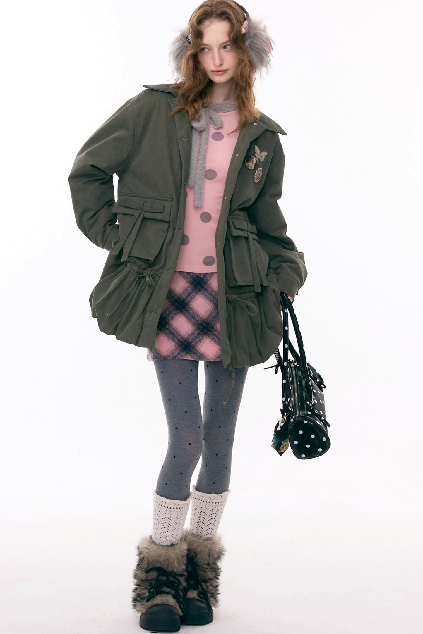 Misty Y2K Plaid Skirt