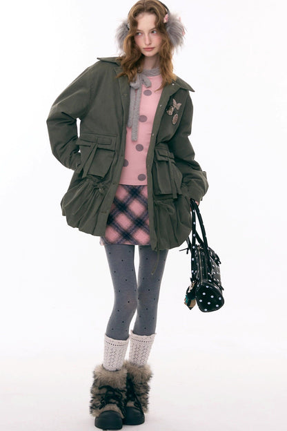 Misty Y2K Plaid Skirt