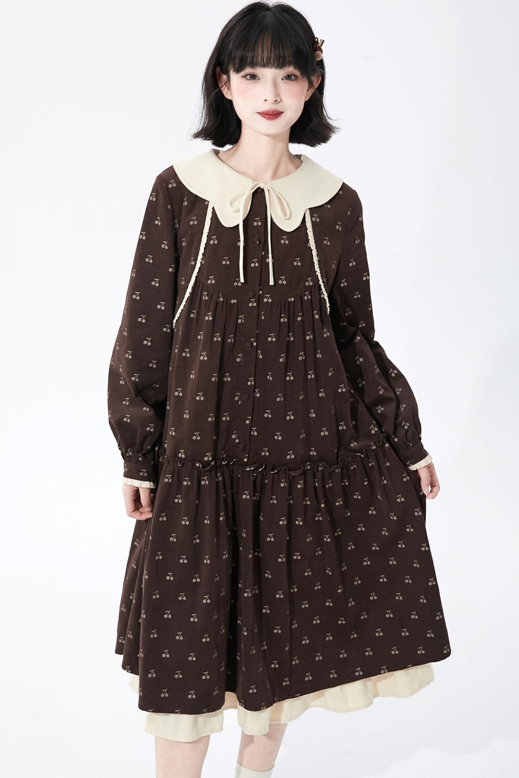 Cherry Pink Doll Color Dress