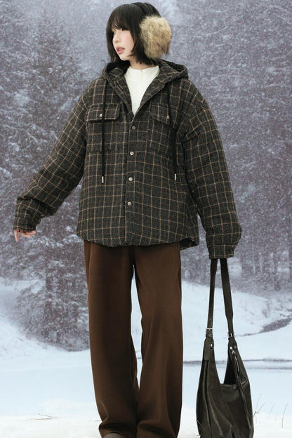 Solid color straight pants