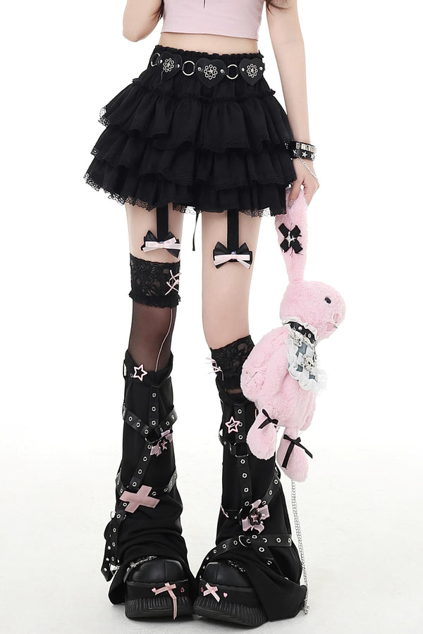 Sweet Ribbon Y2K Skirt