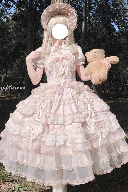 [Précommande] Robe de mariée Dreamy Doll + Coiffe