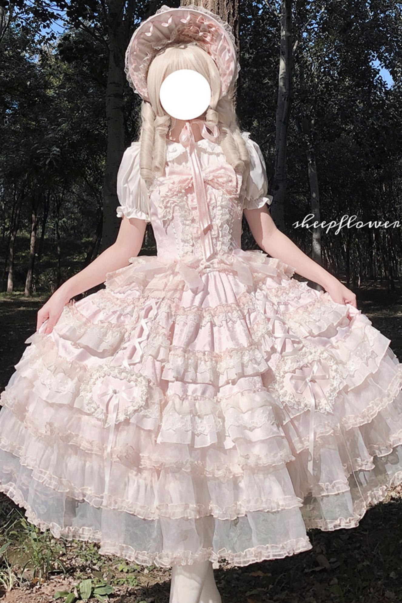 [Précommande] Robe de mariée Dreamy Doll + Coiffe