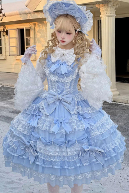 スイートレースプリンセスロリータドレス