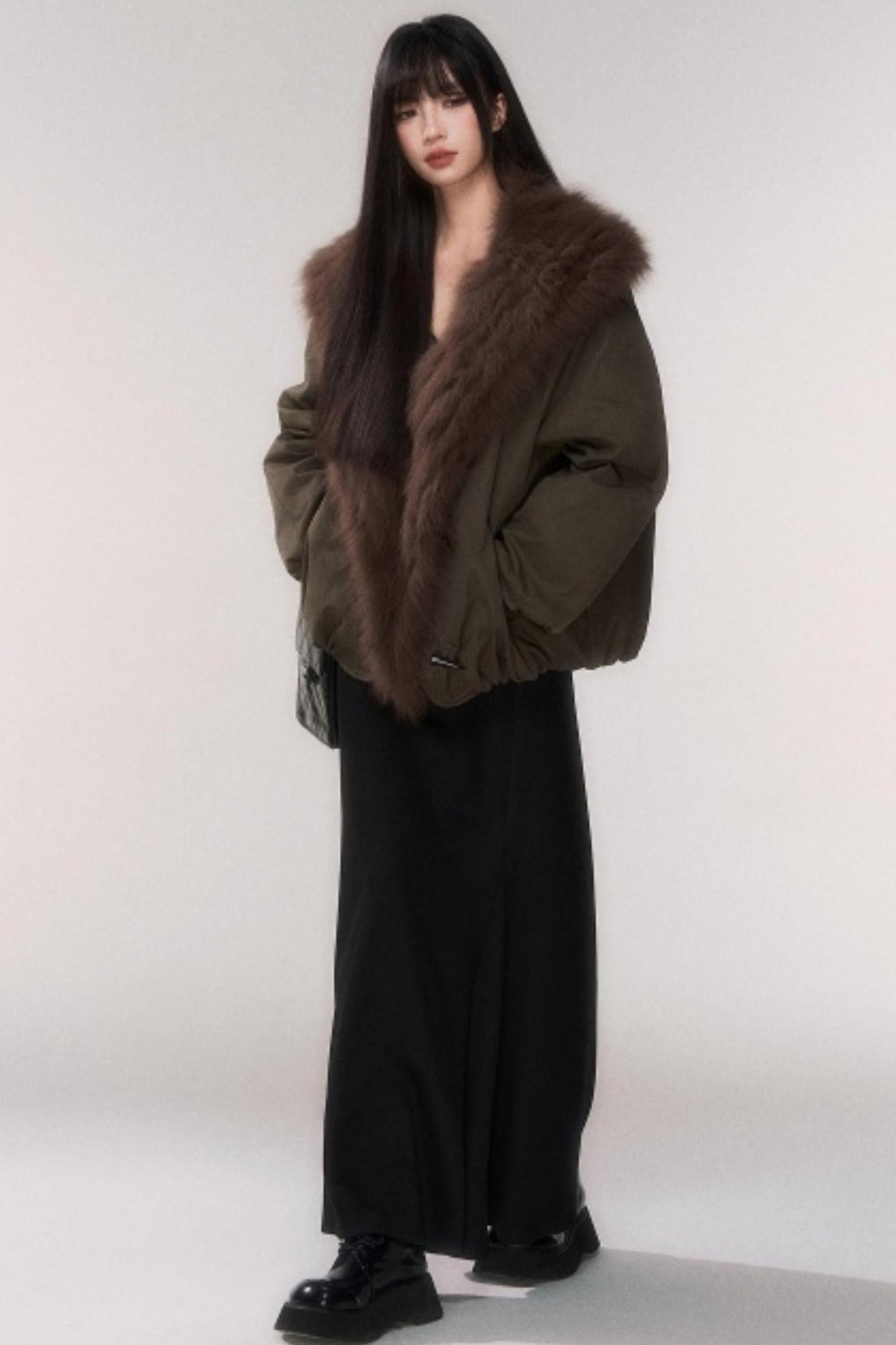 モードラインロングスカート