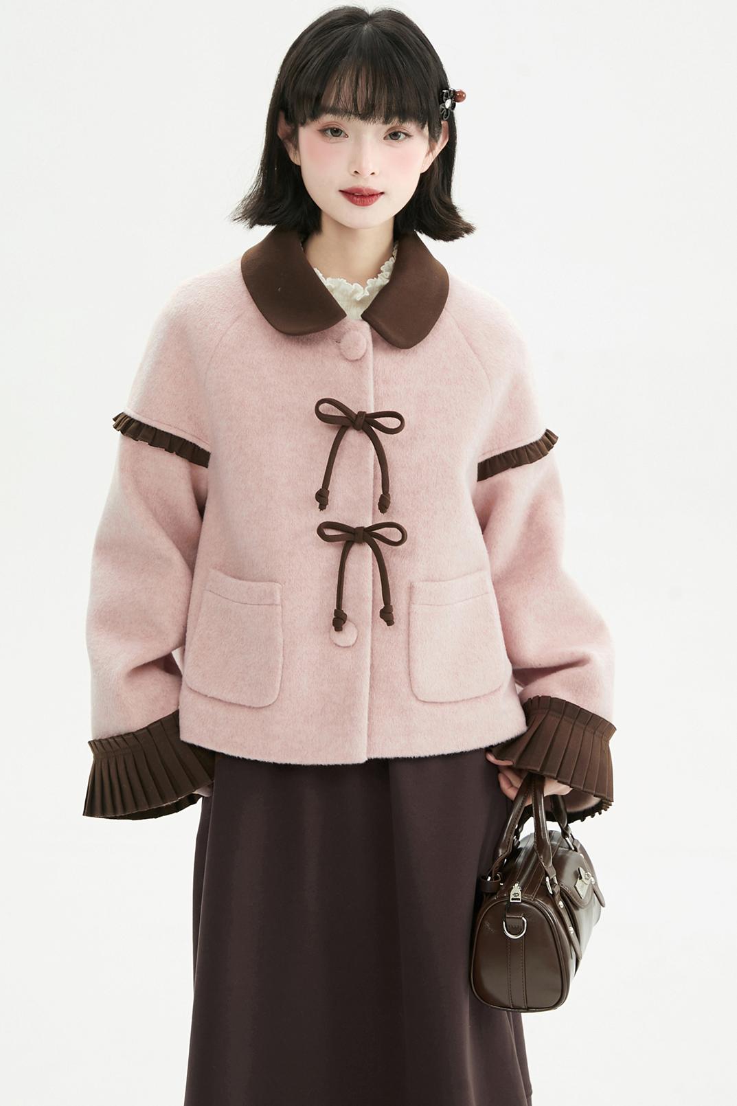 ピンクドールスタイルコートセットアップ