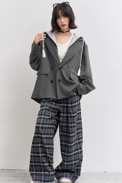 Detachable two-piece blazer