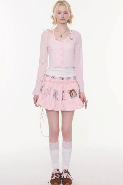 Sweet Dream Animal Print Skirt