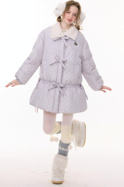 Star Dot Down Jacket + Hat